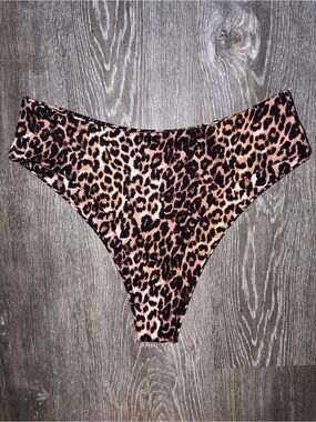 Leopard Print Bikini Bottoms